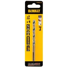 Свердло DeWALT по металу Black & Gold, HSS-G, 7 х 109 х 69 мм (DT20524)