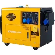Генератор KAMA KDK7500SCA, дизель, 5.5kW, 6.9KVA, 230V, ATS, 14,5л (KDK7500SCA)