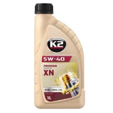 Моторное масло K2 Synthetic Premium SN/CF XN 5W-40 1 л (O1131E)