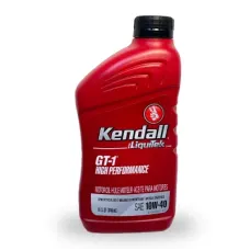 Моторное масло Kendall GT-1 High Performance 10W40 0,946 л
