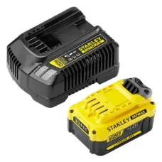Набор аккумулятор + зарядное устройство Stanley FatMax,V20, 18 В,4Ah, 4A (SFMCB14M1)