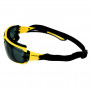 Защитные очки Stanley Rubber Gasket, тонированные, поликарбонатные, с мягкими резиновыми дужками (SYE15-21D)