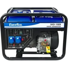Генератор Enersol дизельный, 1-ф, 10 kW, двигатель ES-110F, 3000 об/мин, вес 170 кг (SKD-10EBA)
