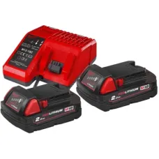 Набор аккумулятор + зарядное устройство Milwaukee Li-Ion M18 NRG-202 (4933459213)