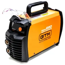 Сварочный аппарат GTM инвертор MMA-220DS LED, 220А, 1,6-5,0мм, 220В дисплей (MMA-220DS LED)