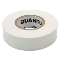 Ізоляційна стрічка Quantum white shinny 18мм/20м (QM-EIT130WS-18/20)
