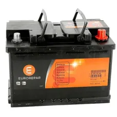 Акумулятор автомобільний EUROREPAR 74Ah 680A R+ (1648431780)