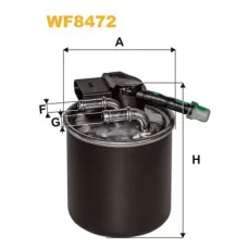 Фільтр паливний Wixfiltron WF8472