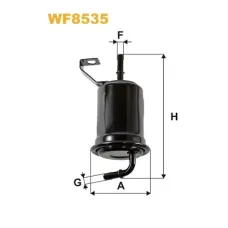 Фільтр паливний Wixfiltron WF8535