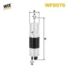 Фільтр паливний Wixfiltron WF8576