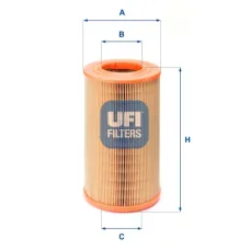 Повітряний фільтр для автомобіля UFI 27.524.00