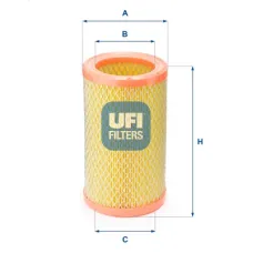 Повітряний фільтр для автомобіля UFI 27.824.00