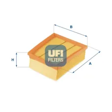 Повітряний фільтр для автомобіля UFI 30.712.00