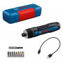 Отвертка аккумуляторная Bosch GO 3 3.6В 5Нм 360обхв 0.32кг (0.601.9H2.201)
