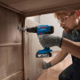 Шуруповерт Bosch GSB 183-LI 18V, 2х2Ah, 21-56 Нм, 374-1815 об/мин, кейс, 1.2 кг (0.601.9K9.100)