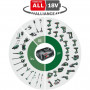 Шуруповерт Bosch EasyImpact 18V-38, 18V, 2Ah, 20-38Нм, 0-430-0-1630об/мин, кейс (0.603.9D8.003)