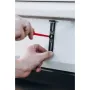 Рамка номерного знака Poputchik невидимки стандартні чорні, к-т 4шт (24-051-IS)