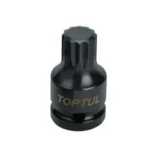 Торцева головка Toptul ударна SPLINE М18 L44мм 1/2