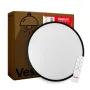 Светильник Vestum RING матовий 80W 480*60мм 3000К-6500К з ДК чорний (VS-91056)