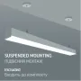 Светильник Videx LED BN03 50W 1.2М 5000K 220V (VL-BN03-50125B)