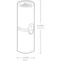 Автомобільний компресор Xiaomi HOTO Compressed Air Capsule (QWCXJ001)