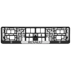 Рамка номерного знака Poputchik Renault (24-123-IS)