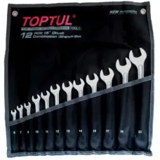 Ключ Toptul ріжково-накидний 12 шт. 6-22 Hi-Performance (GPAX1202)