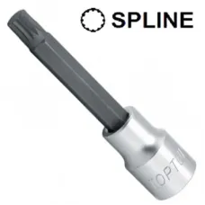 Торцева головка Toptul SPLINE M14 L100мм 1/2