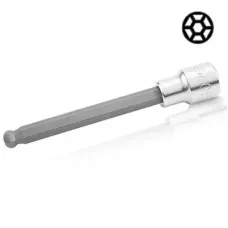 Торцева головка Toptul шестигранник HEX 8 мм 140мм 1/2