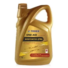 Моторна олива TEDEX SYNTHETIC (FS) MOTOR OIL 0W40 4л