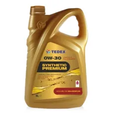 Моторна олива TEDEX SYNTHETIC PREMIUM SM/CF/EC 0W30  4л