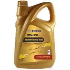 Моторна олива TEDEX SYNTHETIC (MS) MOTOR OIL 5W20 - 4л
