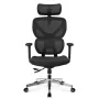 Офісне крісло Mealux D1 Air Fabric Black (HF-D1 F/B)