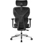 Офісне крісло Mealux D1 Air Fabric Black (HF-D1 F/B)