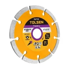 Круг відрізний Tolsen алмазний сегментний 230×22.2х7мм Basic (76717)