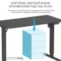 Компьютерный стол OfficePro ODE1260B Black (ODE1260B)