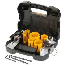 Коронка DeWALT EXTREME BIM, набор коронока-цифенборон, центрирующее свердло (DT90355)