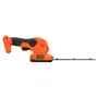Кущоріз Black&Decker 18V, насадки - 20 см/8 мм, 10 см/18 мм (без АКБ та ЗП) (BCSS18B)