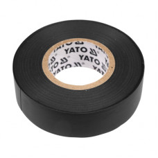 Ізоляційна стрічка Yato 15 ММ X 20 М X 0,13 ММ, чорна (YT-8159)