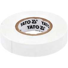 Ізоляційна стрічка Yato 15 ММ X 20 М X 0,13 ММ, біла (YT-81596)