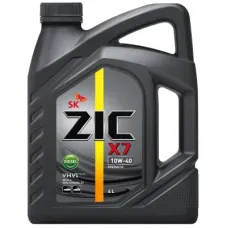 Моторна олива ZIC 10W-40 X7 DIESEL 4л (162654)