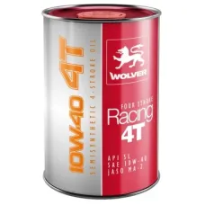 Моторна олива Wolver FOUR STROKE RAСING 4T 10W-40 1л (4260360940422)