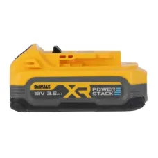 Акумулятор до електроінструменту DeWALT 18V XR Li-lon PowerStack 3.5Ah, вага 0.54 кг (DCBP318)