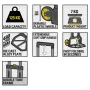 Тележка грузовая Stanley Fatmax, до 125кг, размер платформы 48х35см, 7кг (FXWT-706)