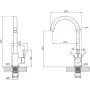 Смеситель Agua Acero-INOX035 (CV023285)