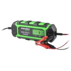 Зарядное устройство для автомобильного аккумулятора WINSO PRO LCD 6A, 12V, 4-150Ah (139510)