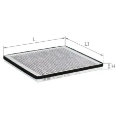 Фільтр салону ALPHA FILTER AF5222a