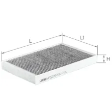 Фільтр салону ALPHA FILTER AF5276a