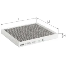 Фільтр салону ALPHA FILTER AF5128a