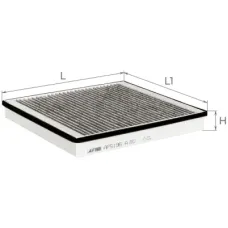 Фільтр салону ALPHA FILTER AF5196a